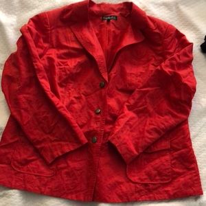 Brand new no tag Red Conrad C Jacket, Never worn, has lining, extra Botton